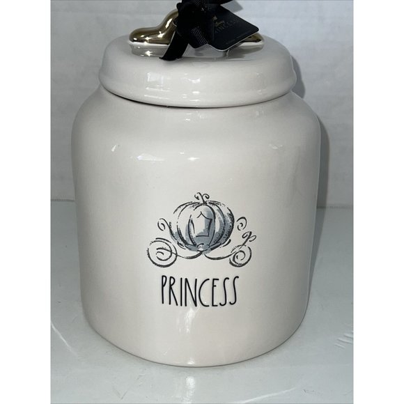 Rae Dunn Canister Cinderella's Carriage PRINCESS Disney Princess NEW - Picture 8 of 13
